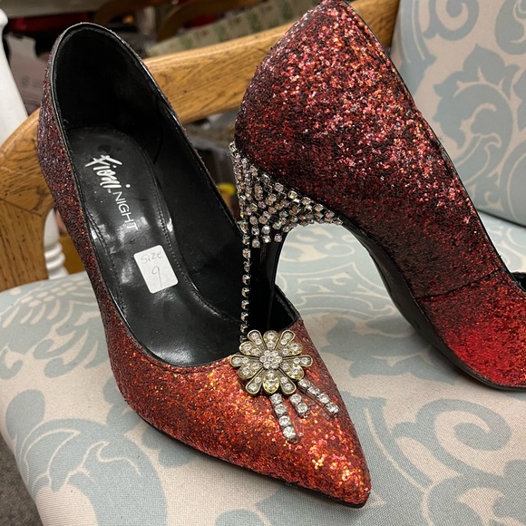 Ombre Size 9 high heels custom designed - Picture 7 of 7